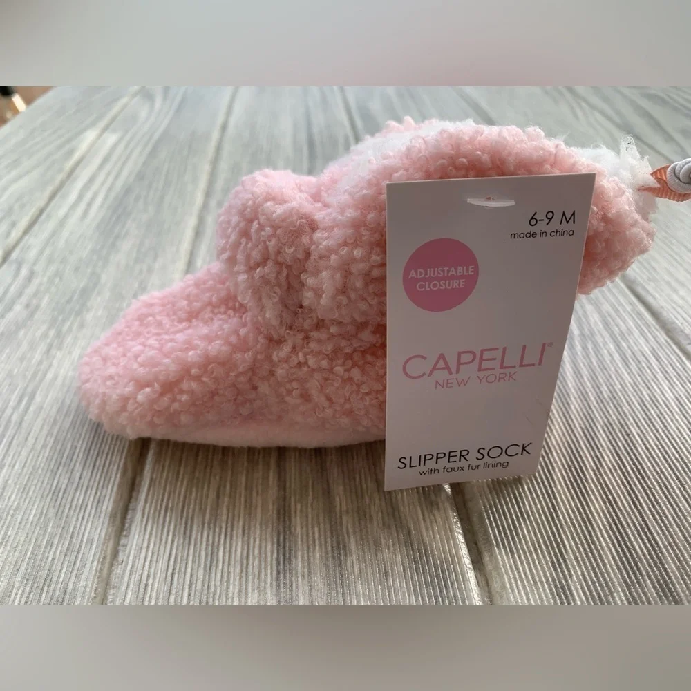 Capelli New York Baby Slipper Socks